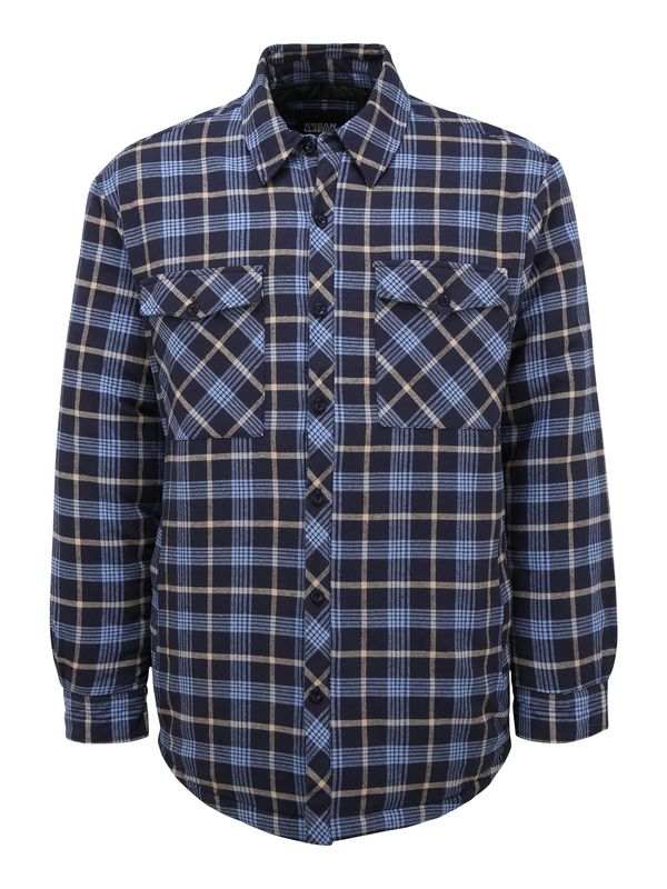 Urban Classics Urban Classics Преходно яке  бежово / морскосиньо / опушено синьо / гълъбово синьо