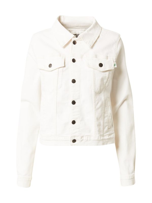 Urban Classics Urban Classics Преходно яке  бял деним