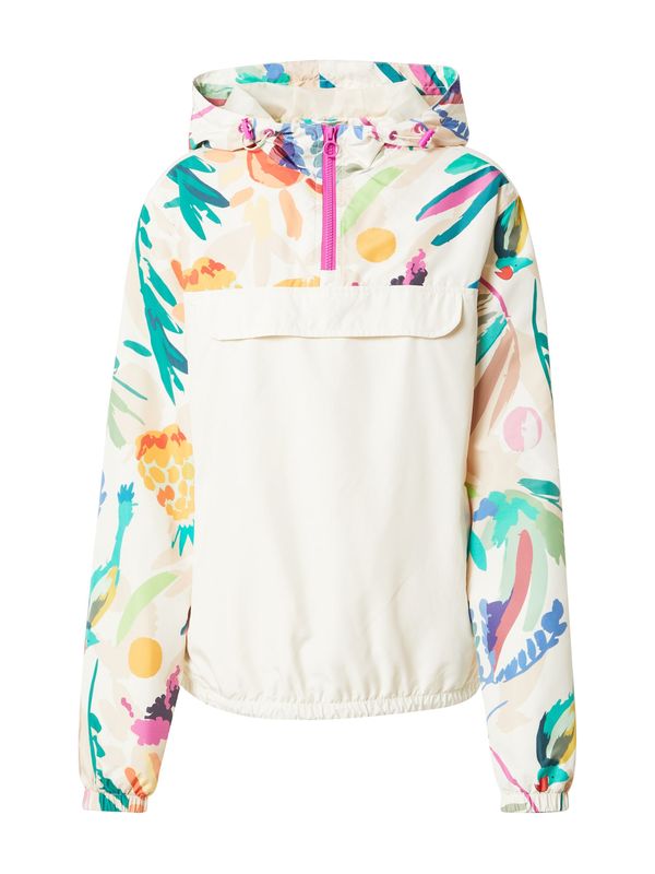 Urban Classics Urban Classics Преходно яке  нефритено зелено / оранжево / питая / мръсно бяло