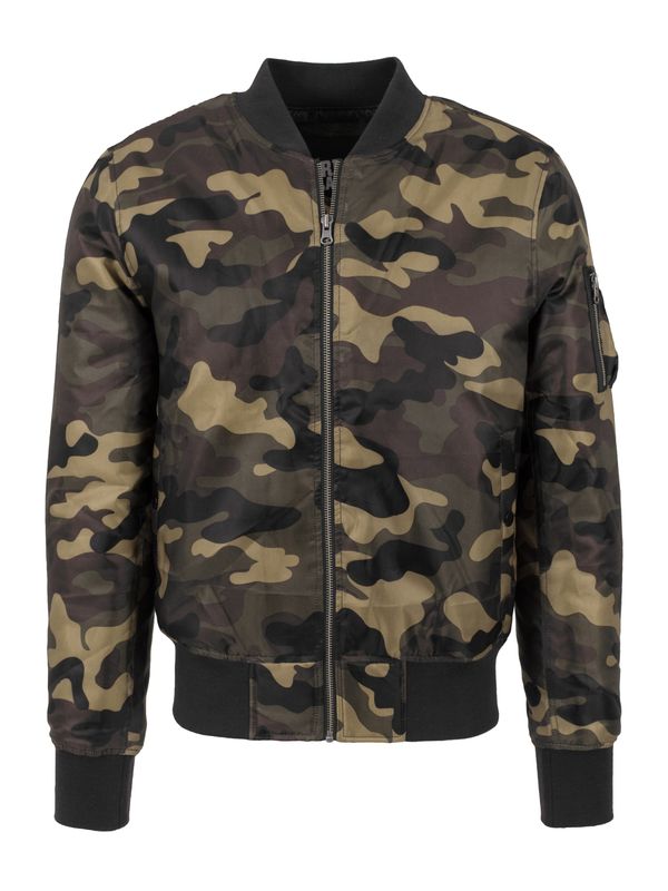 Urban Classics Urban Classics Преходно яке  тъмнокафяво / каки / черно