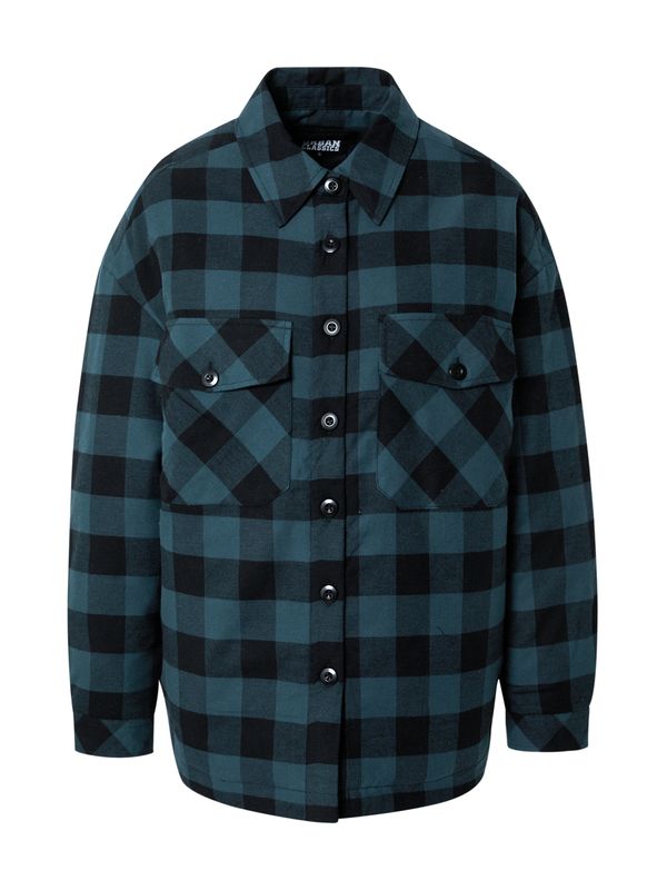 Urban Classics Urban Classics Преходно яке  тъмнозелено / черно