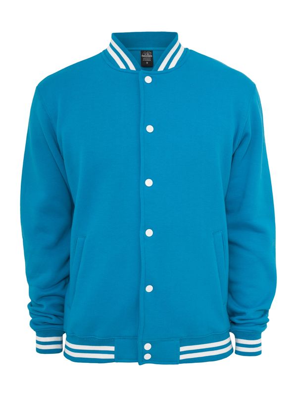 Urban Classics Urban Classics Преходно яке  тюркоазен / бяло