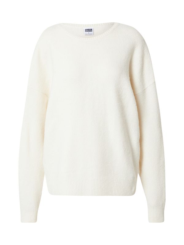 Urban Classics Urban Classics Пуловер 'Chunky Fluffy'  кремаво
