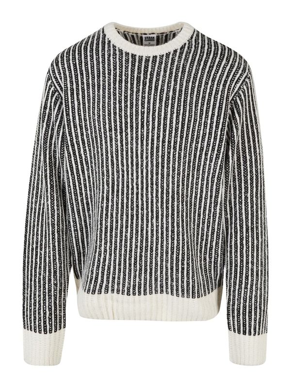 Urban Classics Urban Classics Пуловер  кремаво / черно