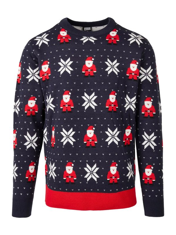 Urban Classics Urban Classics Пуловер  тъмносиньо / червено / бяло