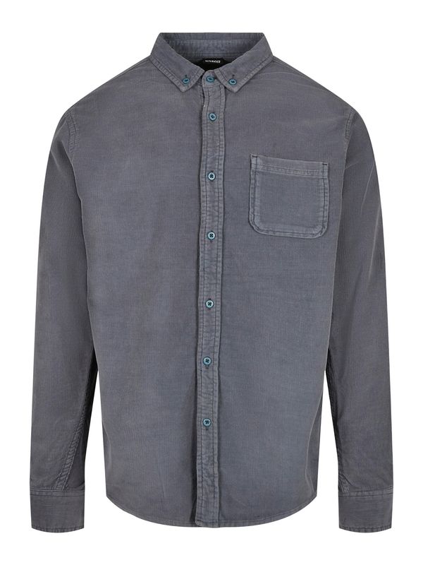 Urban Classics Urban Classics Риза  гълъбово синьо