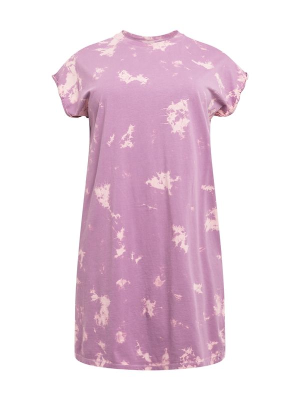 Urban Classics Urban Classics Рокля  бежово / лилав