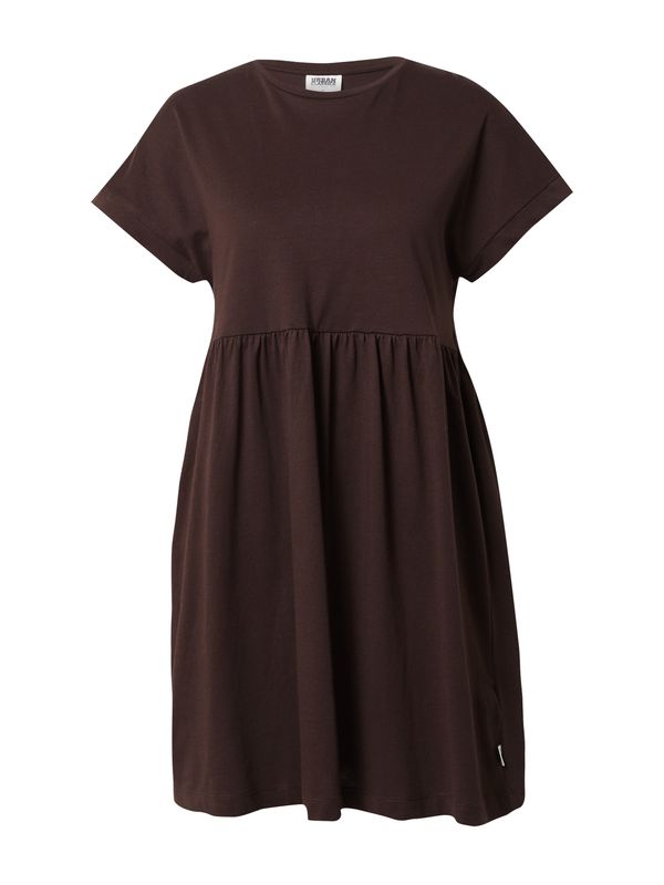 Urban Classics Urban Classics Рокля 'Empire Valance'  тъмнокафяво