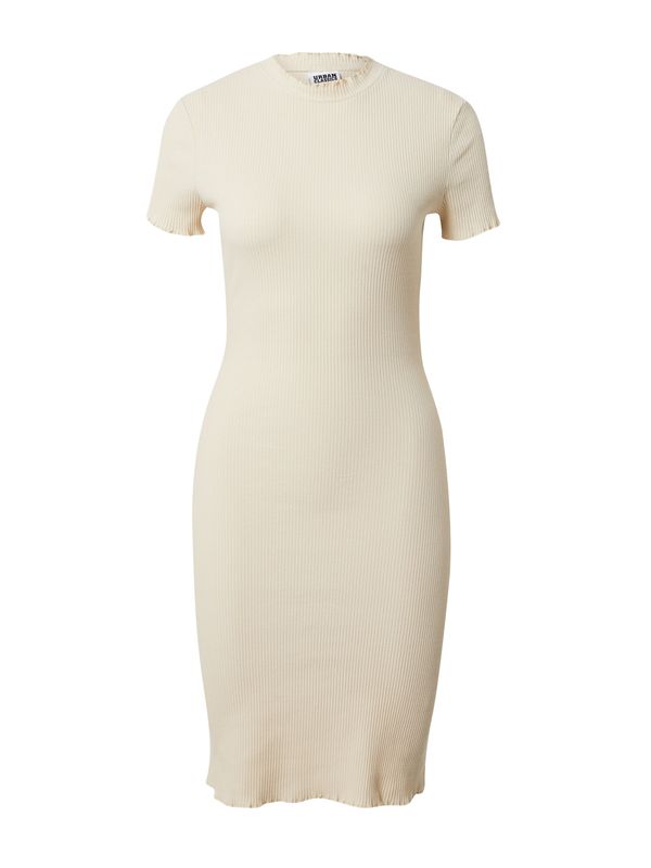 Urban Classics Urban Classics Рокля  кремаво