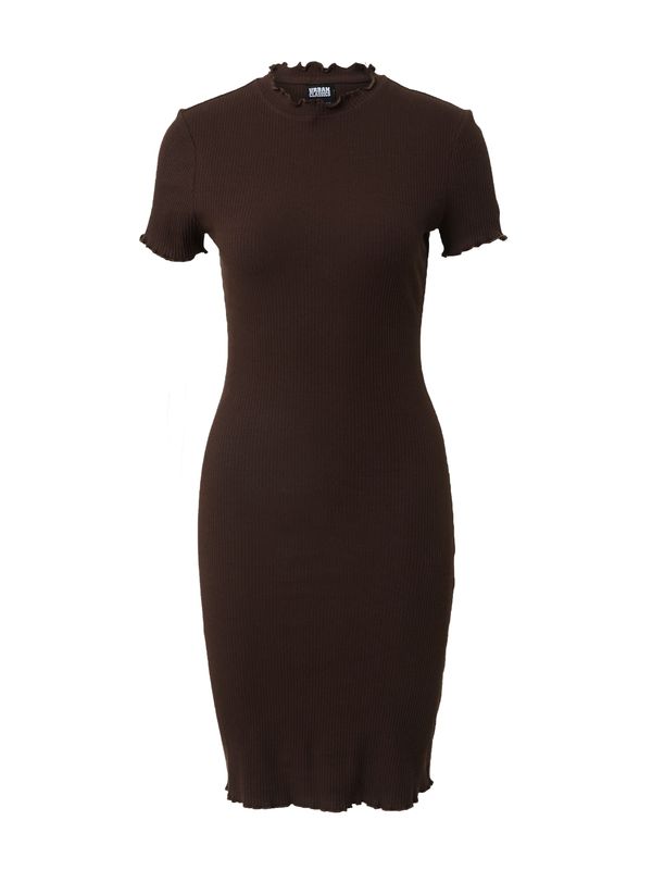 Urban Classics Urban Classics Рокля  шоколад