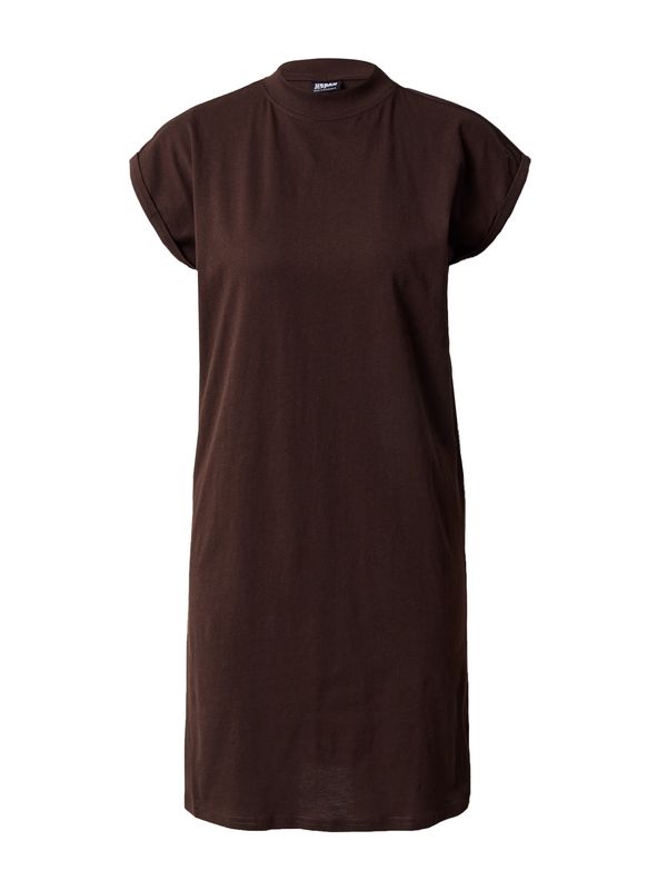 Urban Classics Urban Classics Рокля  тъмнокафяво
