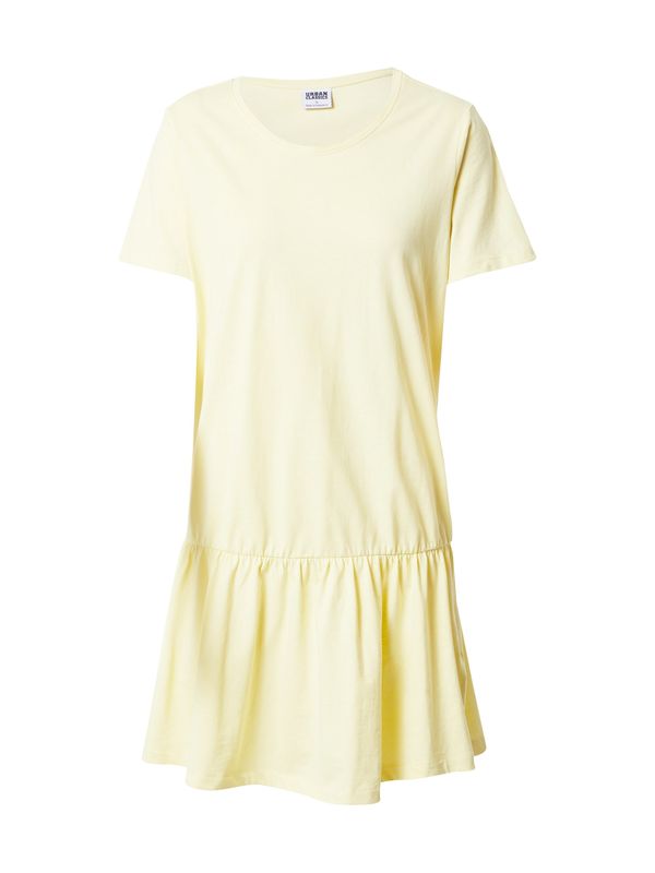 Urban Classics Urban Classics Рокля 'Valance'  пастелно жълто