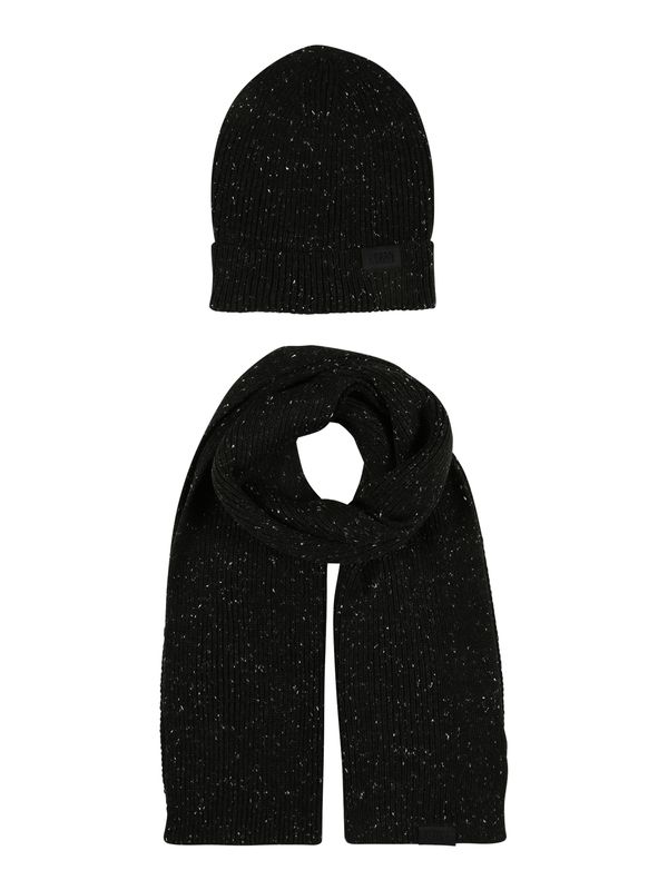 Urban Classics Urban Classics Шапка  антрацитно черно / бяло