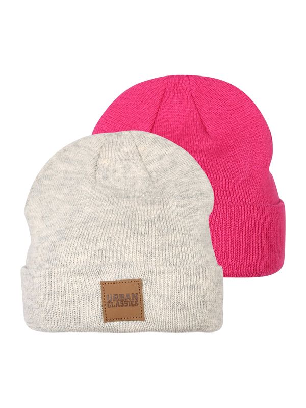 Urban Classics Urban Classics Шапка  кафяво / сиво / малина