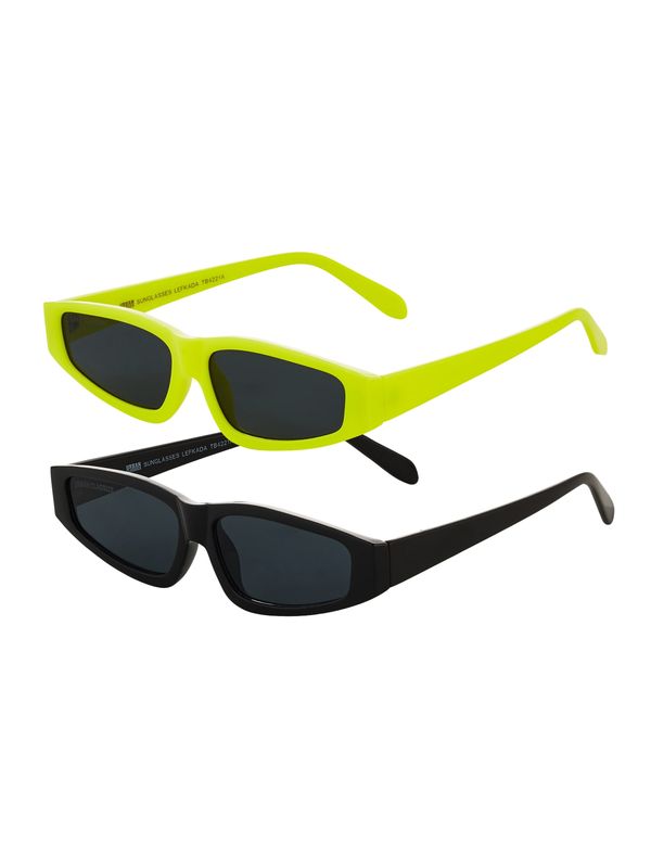 Urban Classics Urban Classics Слънчеви очила 'Lefkada'  неоново жълто / черно