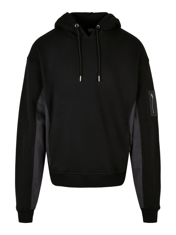 Urban Classics Urban Classics Суичър 'Military'  антрацитно черно / черно