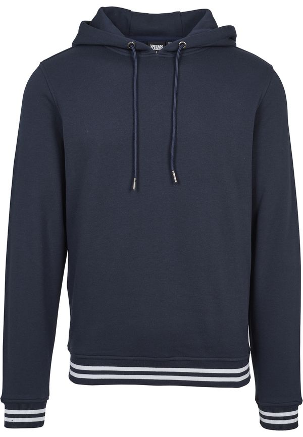 Urban Classics Urban Classics Суичър  нейви синьо / бяло