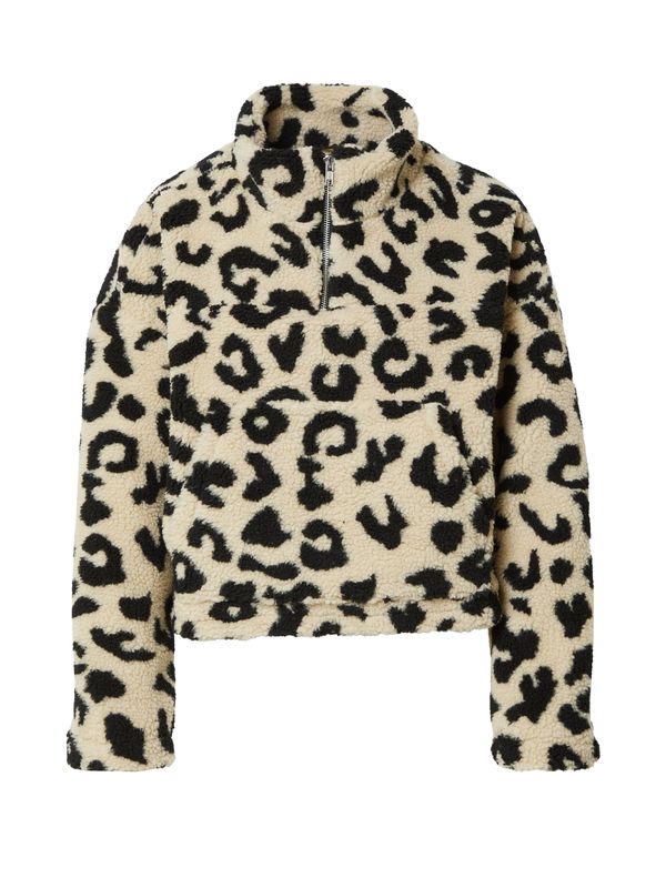 Urban Classics Urban Classics Суичър  светлобежово / черно