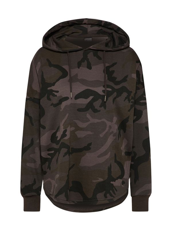 Urban Classics Urban Classics Суичър  тъмнокафяво / каки