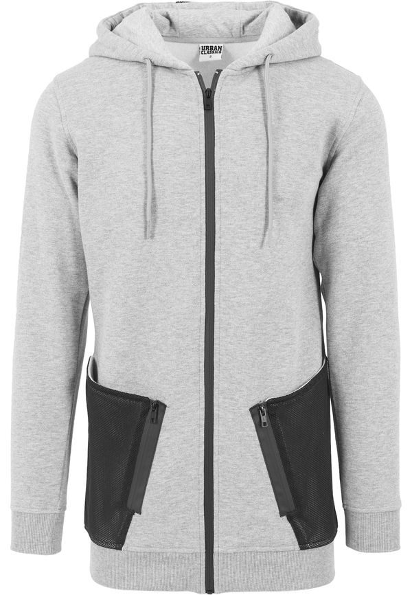 Urban Classics Urban Classics Суичъри с качулка  сиво / черно