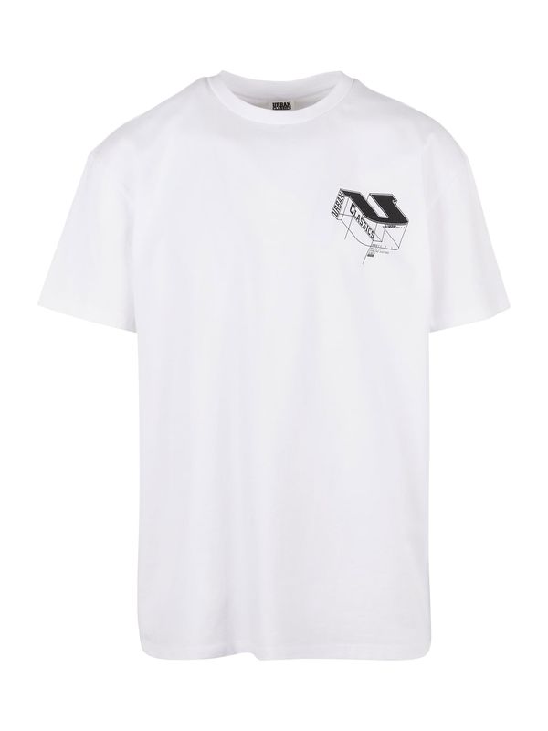 Urban Classics Urban Classics Тениска  черно / мръсно бяло