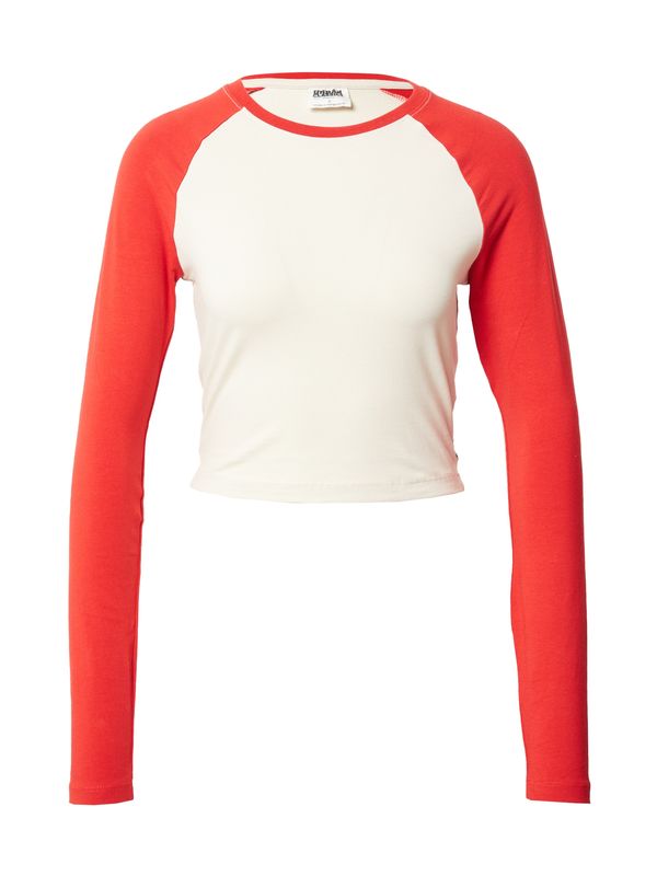 Urban Classics Urban Classics Тениска  червено / бяло