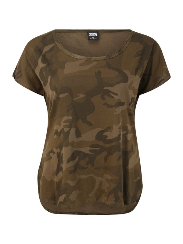 Urban Classics Urban Classics Тениска  маслина / тъмнозелено