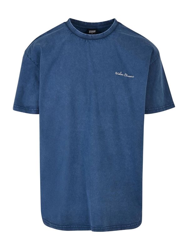 Urban Classics Urban Classics Тениска  синьо / бяло