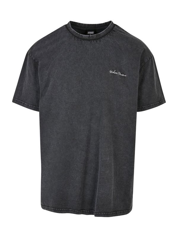 Urban Classics Urban Classics Тениска  сиво / бяло