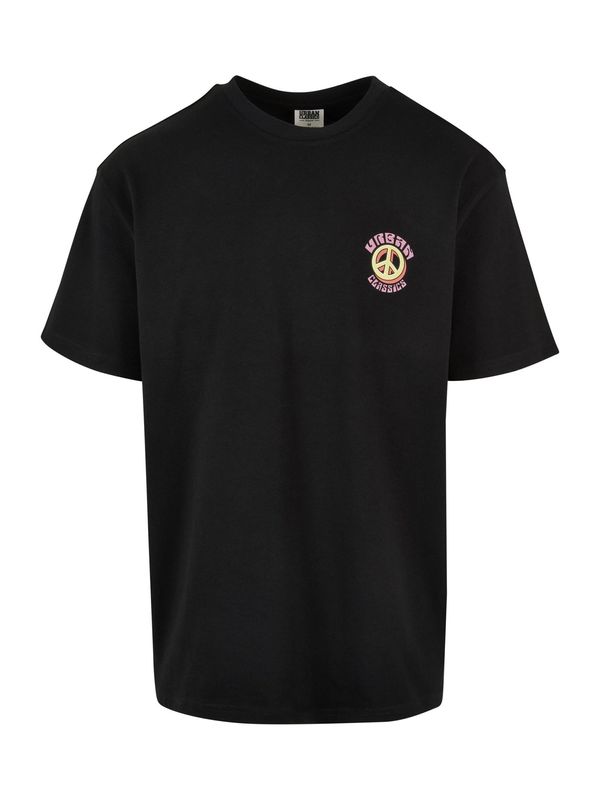 Urban Classics Urban Classics Тениска  светложълто / светлозелено / светлолилаво / черно