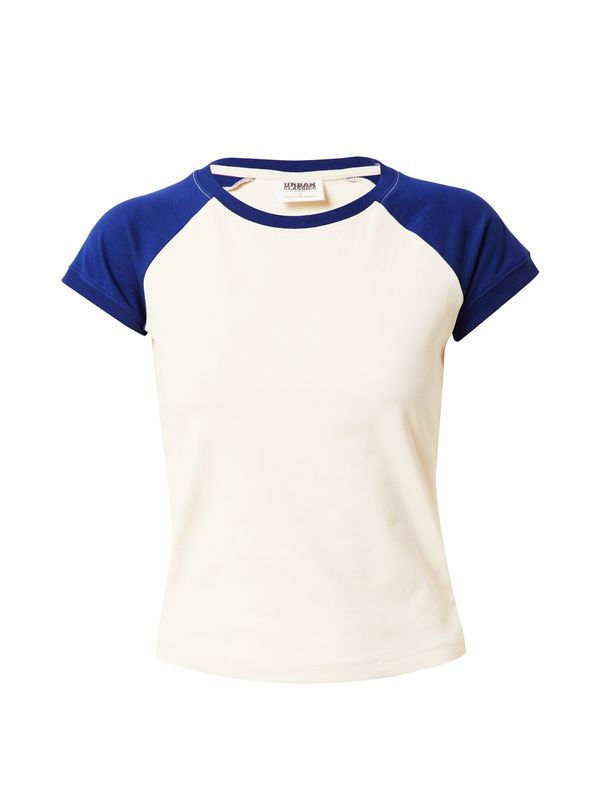 Urban Classics Urban Classics Тениска  тъмносиньо / бял памук