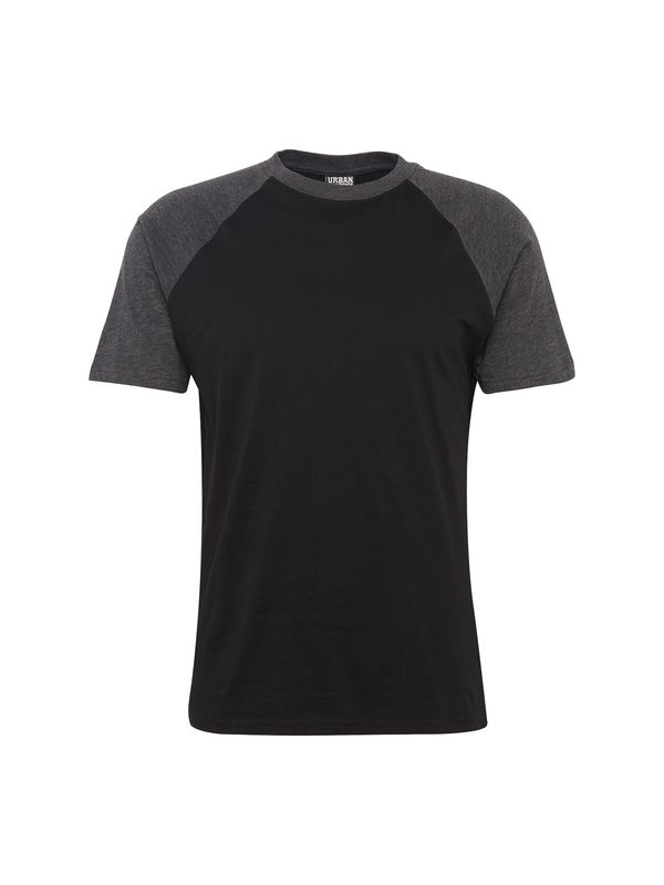 Urban Classics Urban Classics Тениска  тъмносиво / черно