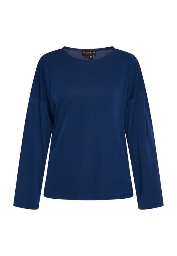usha BLACK LABEL usha BLACK LABEL Блуза  синя тинтява