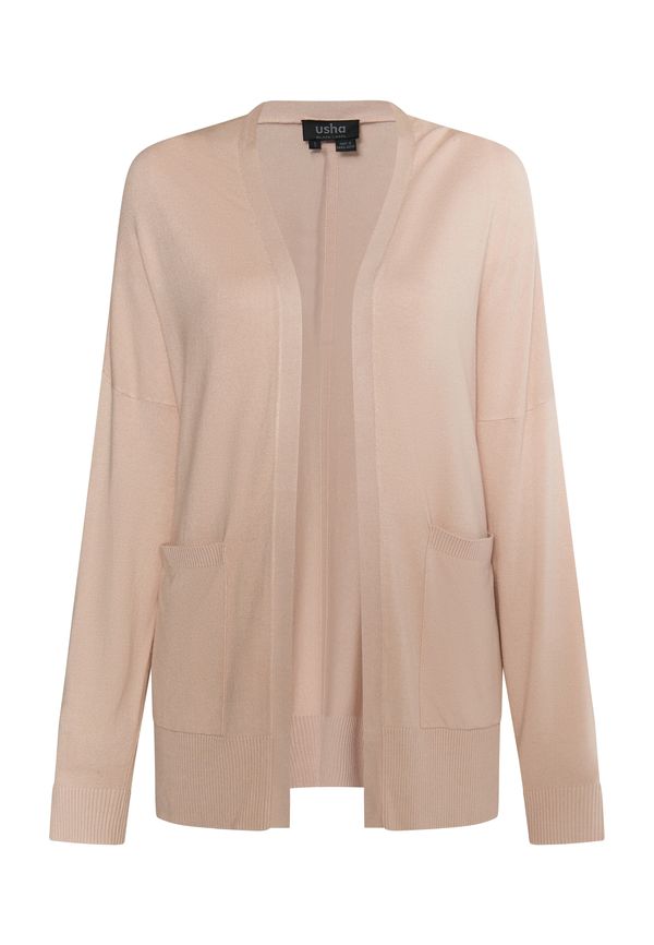 usha BLACK LABEL usha BLACK LABEL Плетена жилетка 'Nowles'  бледорозово
