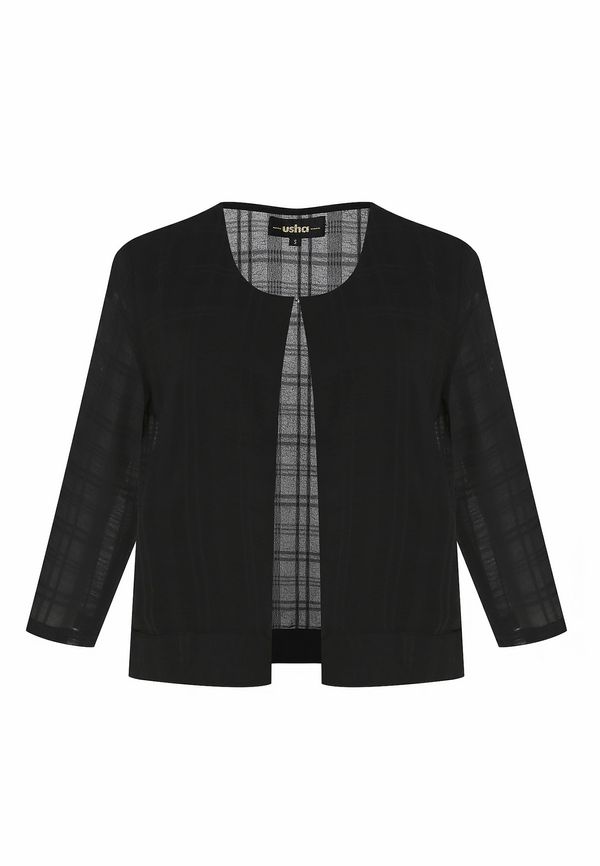 usha BLACK LABEL usha BLACK LABEL Преходно яке  черно