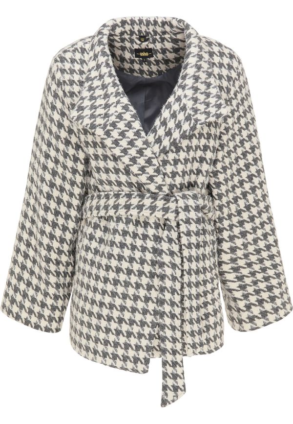 usha BLACK LABEL usha BLACK LABEL Преходно яке  кремаво / сиво