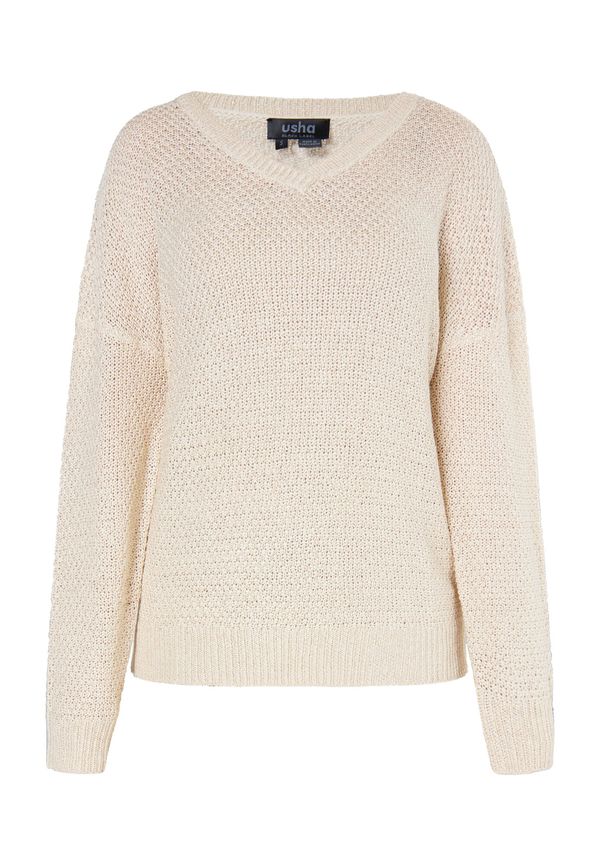 usha BLACK LABEL usha BLACK LABEL Пуловер  кремаво