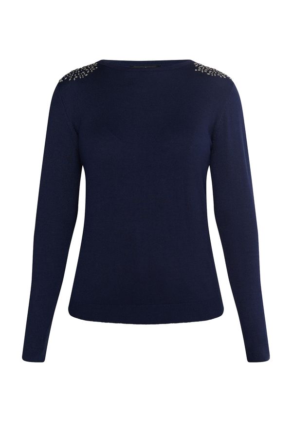 usha BLACK LABEL usha BLACK LABEL Пуловер 'Nowles'  морскосиньо