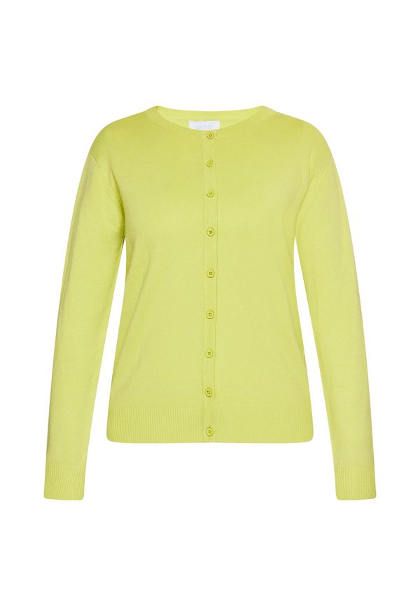 usha BLUE LABEL usha BLUE LABEL Плетена жилетка  светлозелено