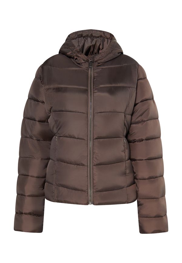 usha BLUE LABEL usha BLUE LABEL Преходно яке 'Fenia'  тъмнокафяво