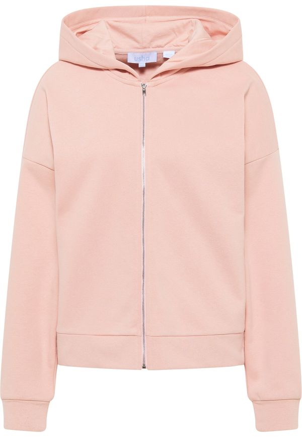 usha BLUE LABEL usha BLUE LABEL Суичъри с качулка  пудра