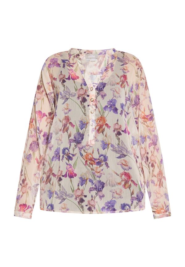 Usha Usha Блуза  бежово / пъстро