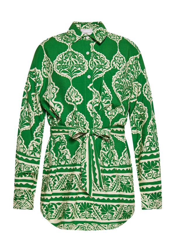 Usha Usha Блуза  бежово / зелено