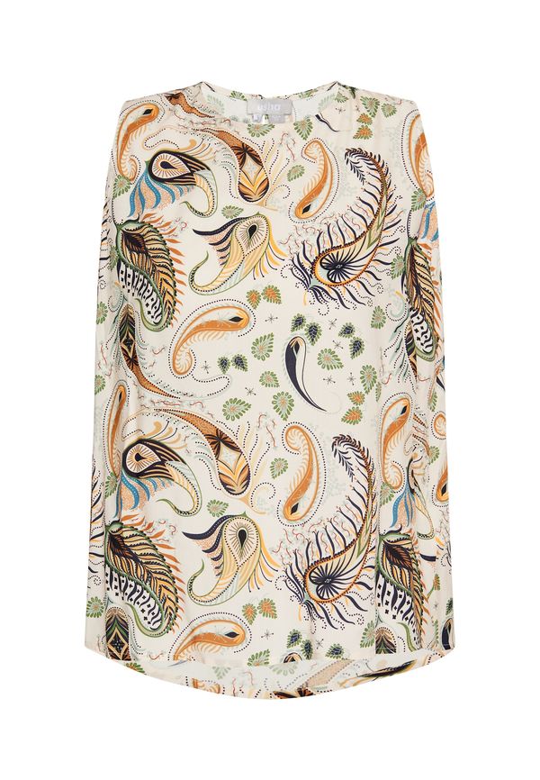 Usha Usha Блуза  кремаво / пъстро