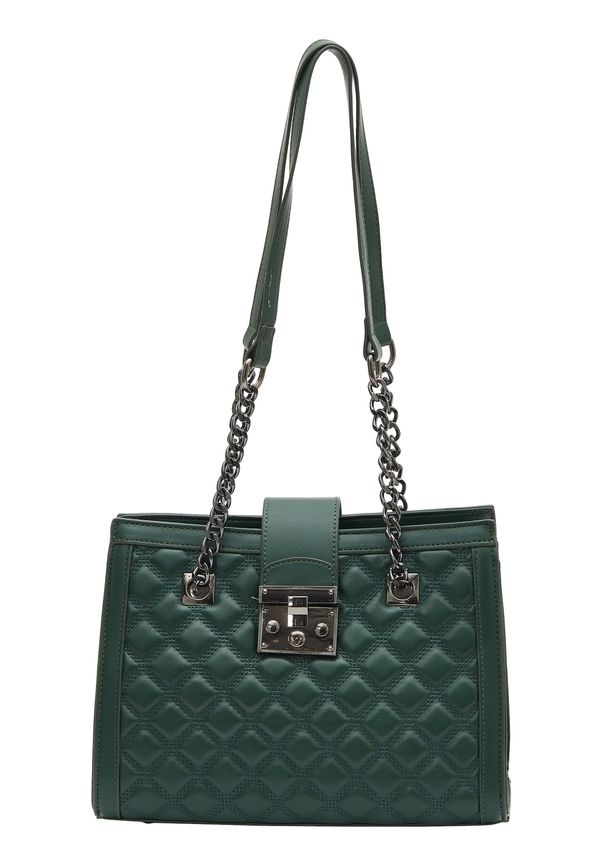 Usha Usha Чанта за през рамо  злато / тъмнозелено