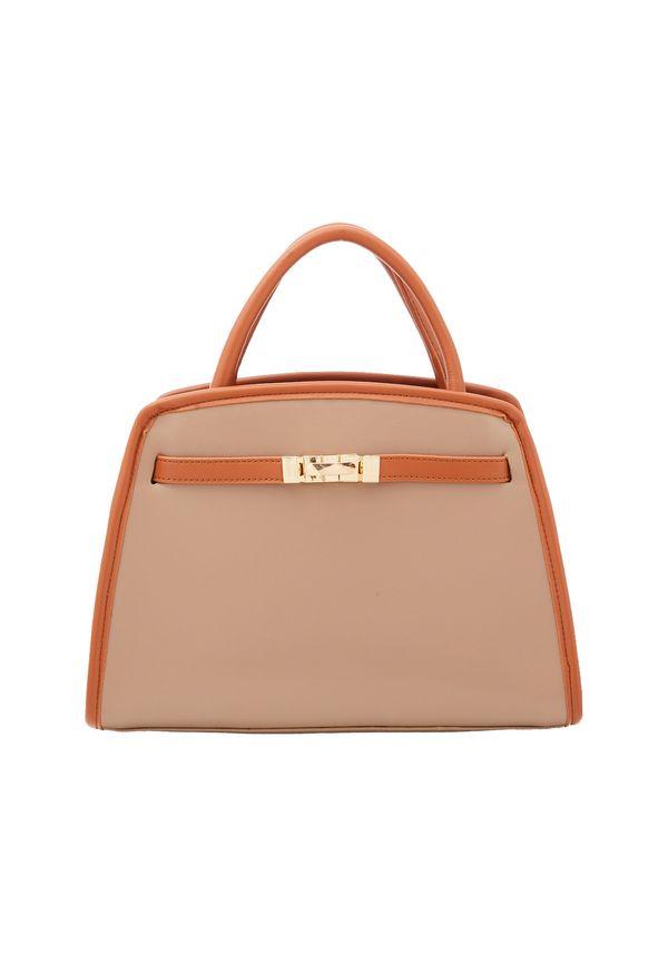 Usha Usha Дамска чанта  брокат / злато / тъмнооранжево