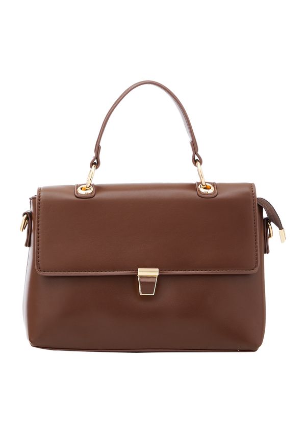 Usha Usha Дамска чанта  кафяво / злато