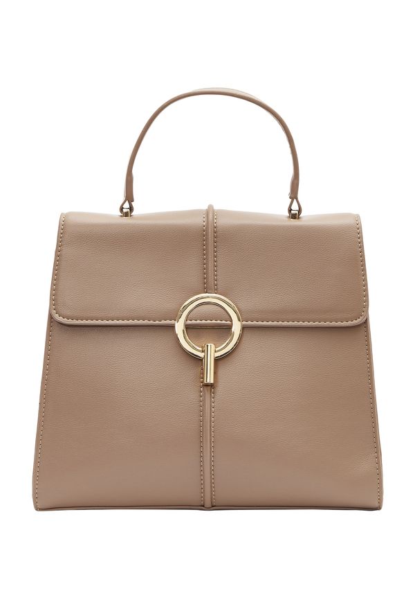 Usha Usha Дамска чанта  камел / злато