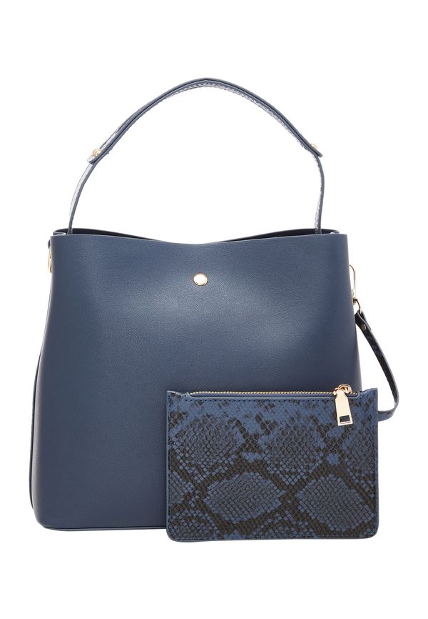 Usha Usha Дамска чанта  морскосиньо / черно