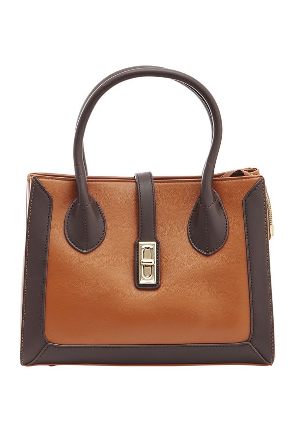 Usha Usha Дамска чанта  охра / мока